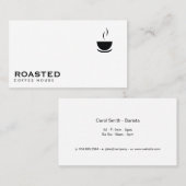 Koffiewinkel Visitekaartje (Voorkant / Achterkant)