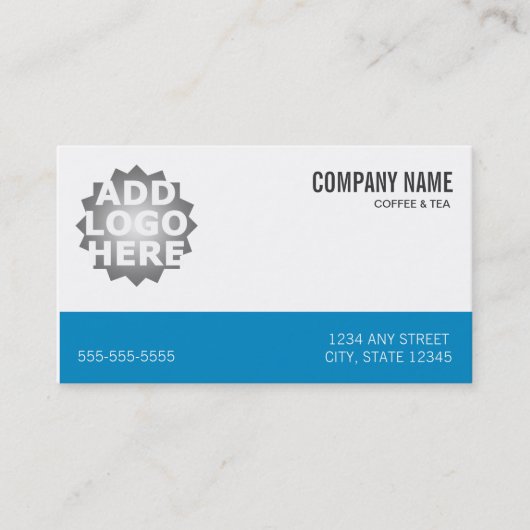 Koffiewinkel Visitekaartje Loyalty Punch Card (Voorkant)