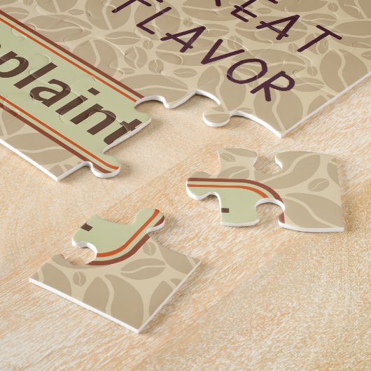 Koffiewinkelbekertje Creëer Uw eigen persoonlijke  Legpuzzel (Zijkant)