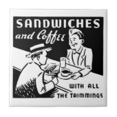  Koffiewinkelkeuken Tegeltje (Voorkant)