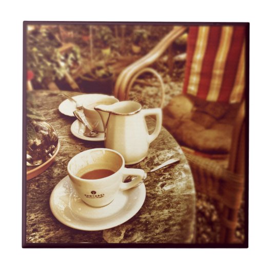 Koffiewinkeltabel Tegeltje (Voorkant)