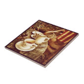 Koffiewinkeltabel Tegeltje (Zijkant)