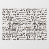 Koffiewinkelvensternummers, moderne raamkoeling raamsticker (Vel)