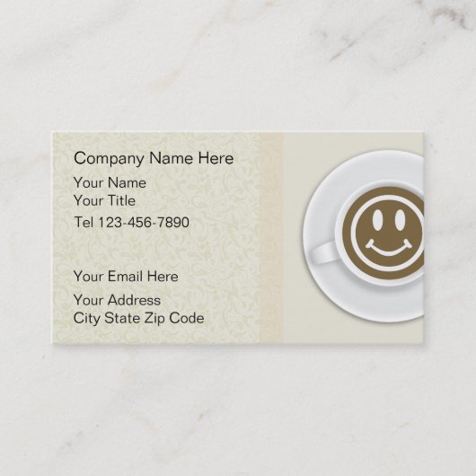 KoffiewinkelVisitekaartjes Visitekaartje (Voorkant)