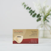 KoffiewinkelVisitekaartjes Visitekaartje (Staand voorkant)