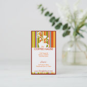  KoffiewinkelVisitekaartjes Visitekaartje (Staand voorkant)