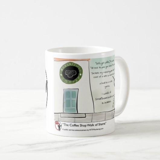 Koffiewinkelwal Koffiemok (Voorkant rechts)