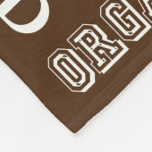 KOFFIEWOORDEN FLEECE DEKEN (Hoek)