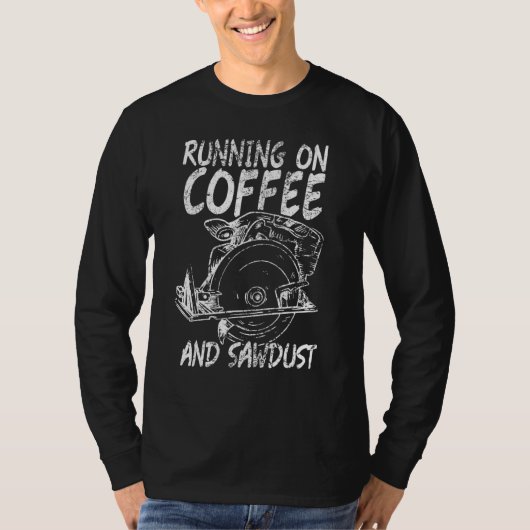Koffiezaagschutter Carpenter T-shirt (Voorkant)