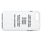 Koffiezaak Case-Mate iPhone Case (Achterkant (Horizontaal))