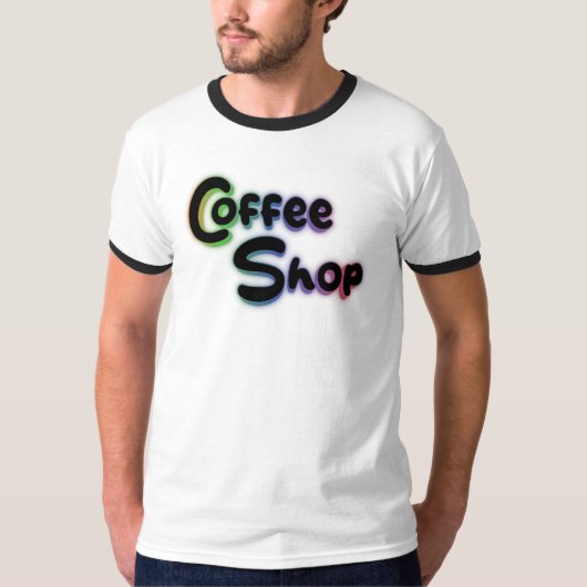 Koffiezaak T-shirt (Voorkant)