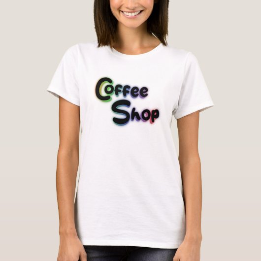 Koffiezaak T-shirt (Voorkant)
