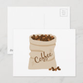 Koffiezak Briefkaart (Voorkant / Achterkant)