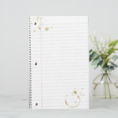 Koffiezakboekpapier (top 10) briefpapier (Staand voorkant)