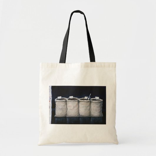 Koffiezakken 1990 tote bag (Voorkant)