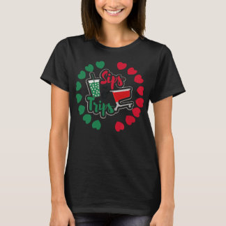 Koffiezegels en winkelritten t-shirt