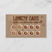 Koffiezenen Klantenkaartje (Voorkant)