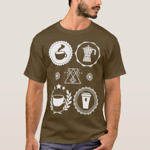 Koffiezetapparaat Barista Coffee Elements Foodie C T-shirt
