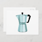 Koffiezetapparaat Briefkaart (Voorkant / Achterkant)