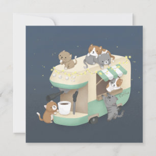 Koffiezetapparaat Camper Cafe & Kittens Kaart