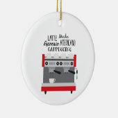 Koffiezetapparaat Keramisch Ornament (Rechts)