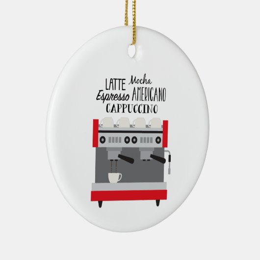 Koffiezetapparaat Keramisch Ornament (Rechts)