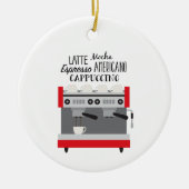 Koffiezetapparaat Keramisch Ornament (Voorkant)