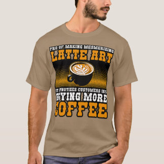 Koffiezetapparaat Pro van het maken van fascineren T-shirt