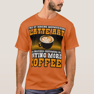 Koffiezetapparaat Pro van het maken van fascineren T-shirt