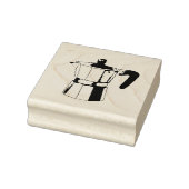 Koffiezetapparaat Rubberstempel (Stempel)