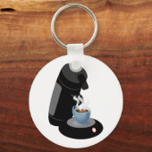 Koffiezetapparaat Sleutelhanger (Voorkant)