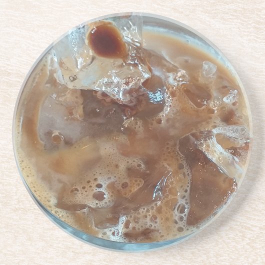 koffiezetapparaat zandsteen onderzetter (Voorkant)