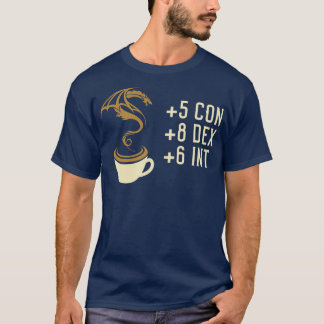 Koffiezetapparaten voor het spelen van rolletjes e t-shirt
