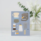 Koffiezetapparatuur Briefkaart (Staand voorkant)
