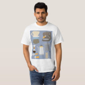 Koffiezetapparatuur T-shirt (Voorkant volledig)