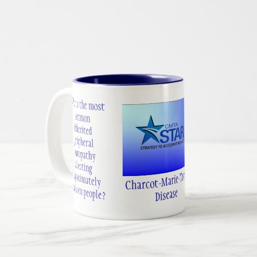 Koffieziekte, Mok van Charcot-Marie-Tooth (Voorkant links)