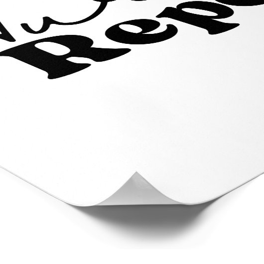 Koffiezuster Herhalen Poster (Hoek)