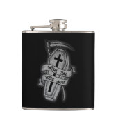 Koffine : Ik wou dat je hier was Heupfles (Voorkant)