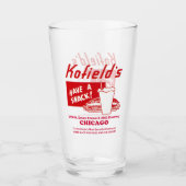 Kofield's Restaurant, Chicago Glas (Voorkant)