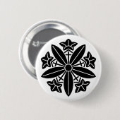 Koga gentianwiel blik badge ronde button 5,7 cm (Voorkant /achterkant)