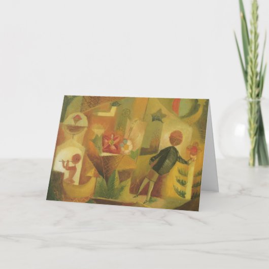 Koga Harue De Maan en Bloemen Kaart (Voorkant)