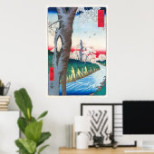 Koganei in de provincie Musashi | Hiroshige | Poster (Thuiskantoor)