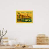 Køge Denemarken oude stad Poster (Keuken)