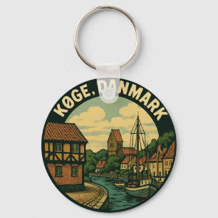Køge Denemarken oude stad Sleutelhanger