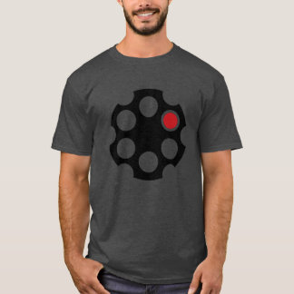 Kogel in de Revolver grappig T-shirt