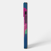 Kogel voor Iphone 13 pro Fleur Rose Hoesje (Linkerkant)