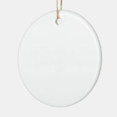 Kogel voor mijn Valentijn 2 Keramisch Ornament (Links)