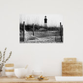 Kogelafsluiters en vuurtoren poster (Keuken)