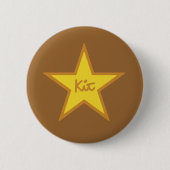 kogelbadge. ronde button 5,7 cm (Voorkant)