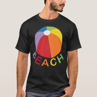 Kogelbal, vakantie op het zee van de baai t-shirt